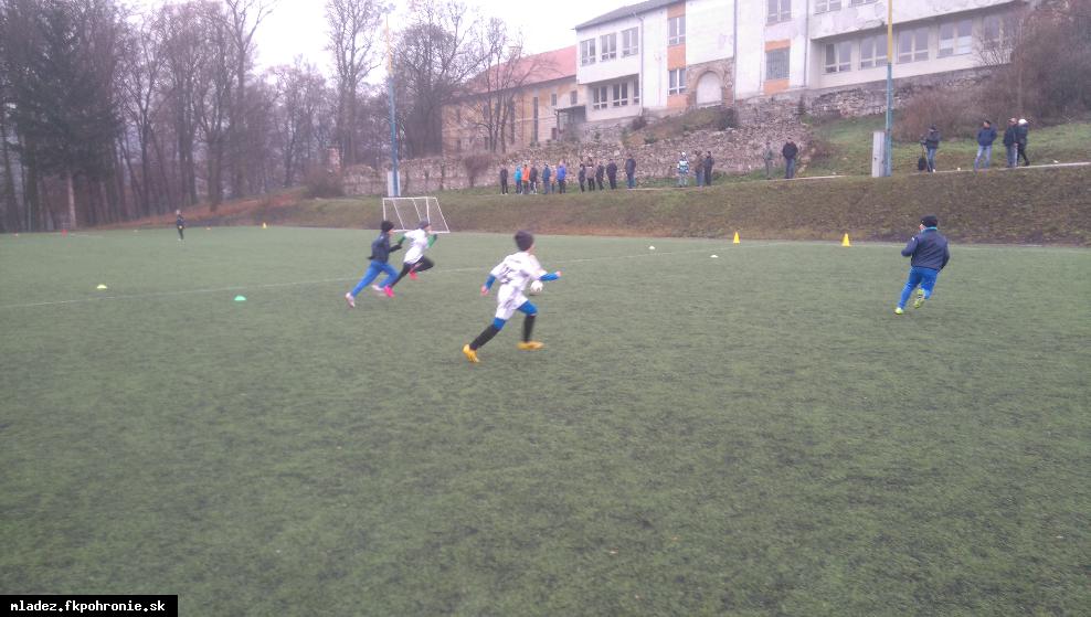 obr: U12 v modelovanom zápase proti FC Baník Horná Nitra